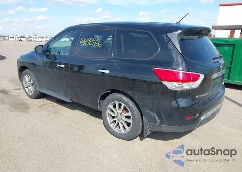 2014 Nissan Pathfinder S z USA, uszkodzony, nr VIN 5N1AR2MM0EC697366